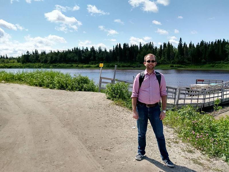 Image of Joel Sherlock at the Moose Factory 